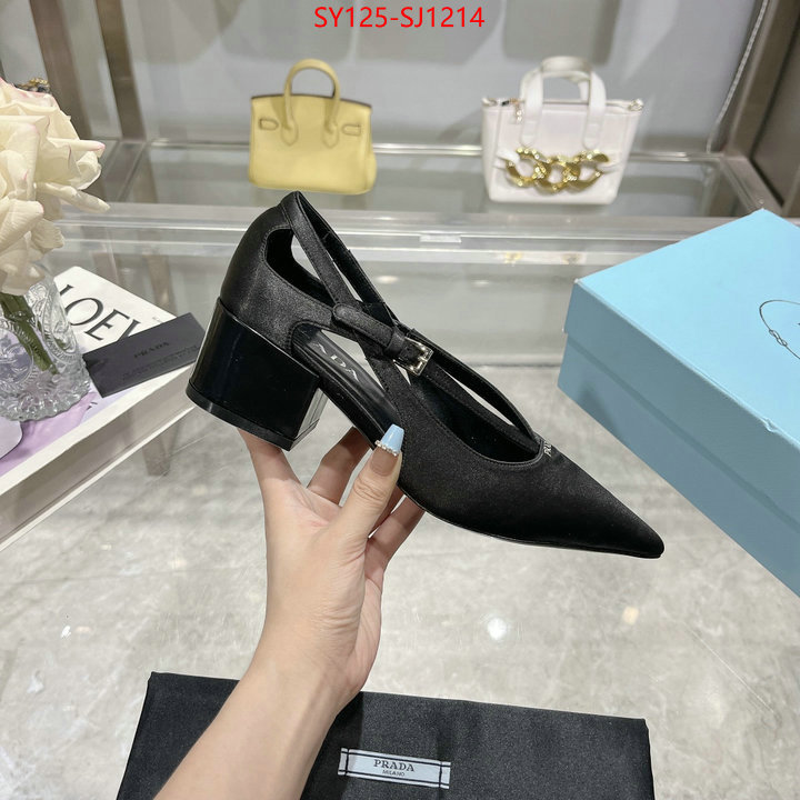 Women Shoes-Prada replica 2024 perfect luxury ID: SJ1214 $: 125USD