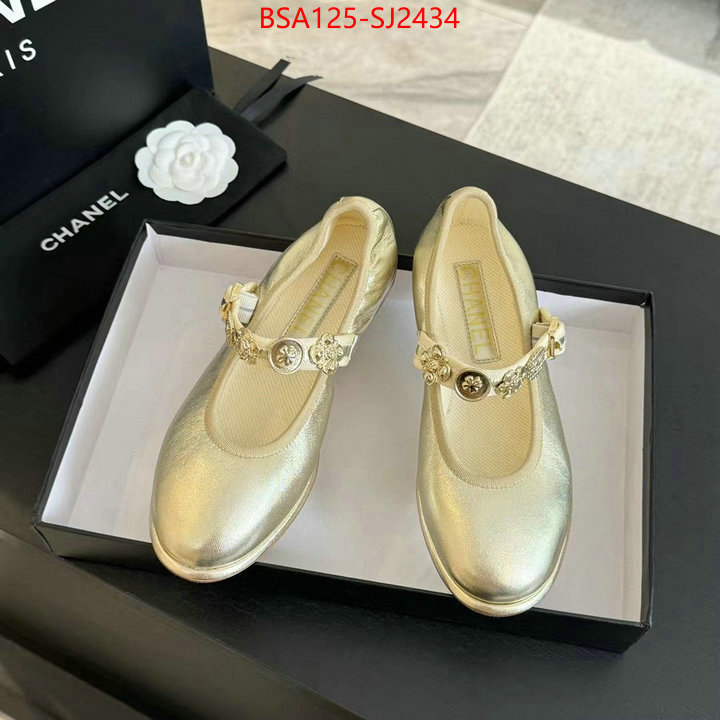 Women Shoes-Chanel high quality perfect ID: SJ2434 $: 125USD