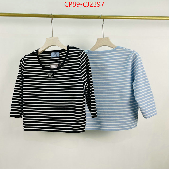 Clothing-Prada replicas ID: CJ2397 $: 89USD