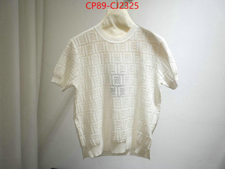 Clothing-Fendi cheap wholesale ID: CJ2325 $: 89USD