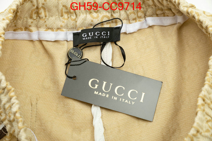 Clothing-Gucci we provide top cheap aaaaa ID: CC9714 $: 59USD