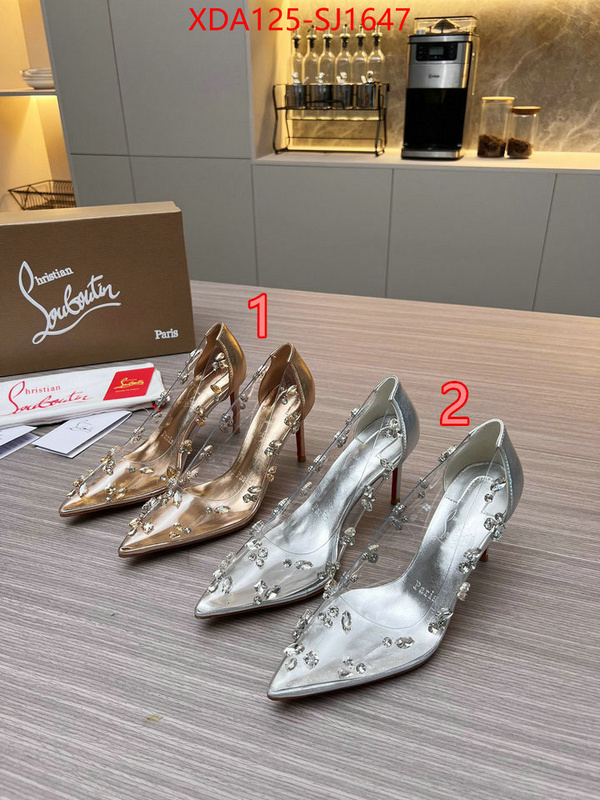 Women Shoes-Christian Louboutin best quality fake ID: SJ1647 $: 125USD