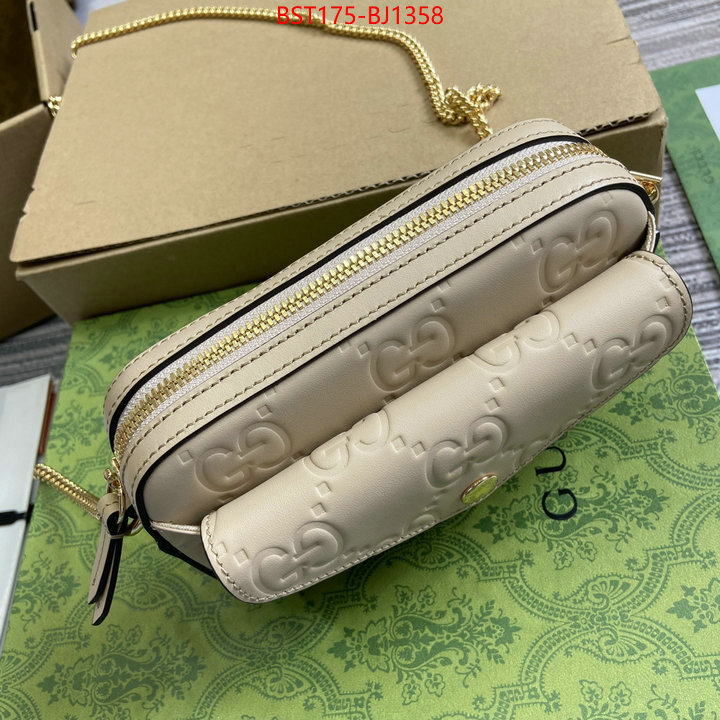 Gucci Bags(TOP)-Crossbody- wholesale replica shop ID: BJ1358 $: 175USD,