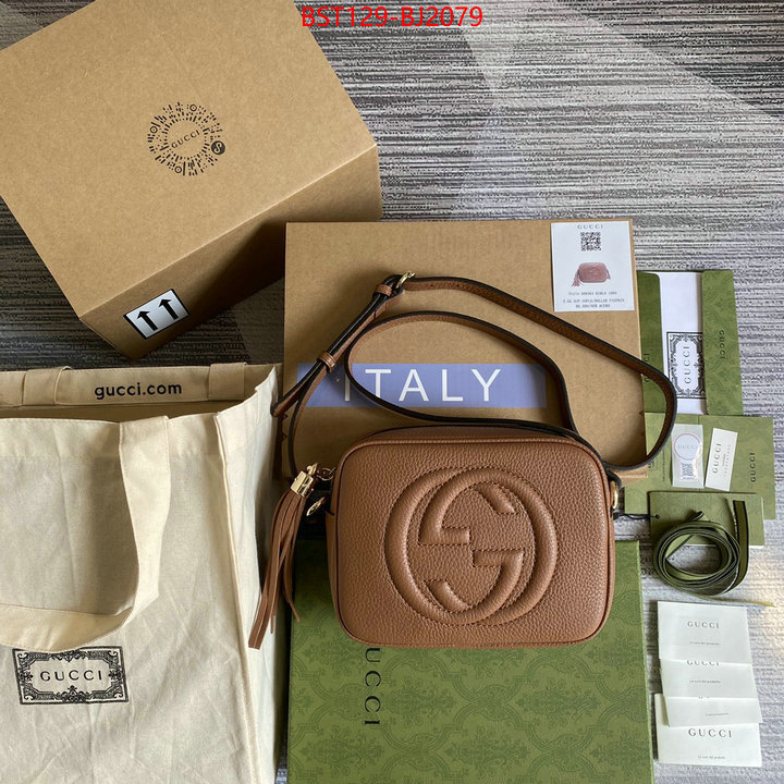 Gucci Bags(TOP)-Crossbody- buying replica ID: BJ2079 $: 129USD,