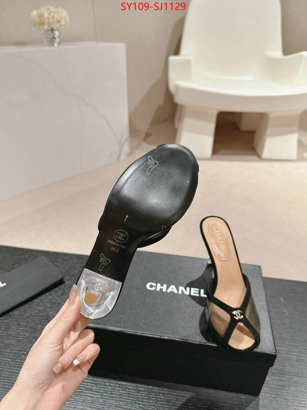 Women Shoes-Chanel designer fake ID: SJ1129 $: 109USD