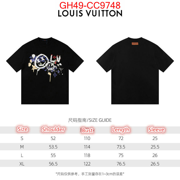 Clothing-LV knockoff highest quality ID: CC9748 $: 49USD