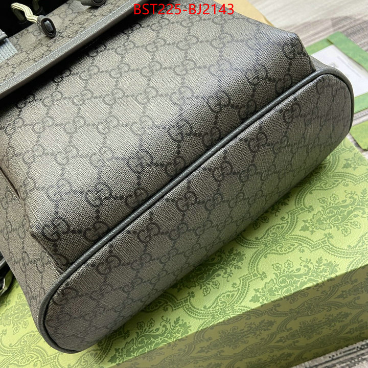 Gucci Bags(TOP)-Backpack- outlet 1:1 replica ID: BJ2143 $: 225USD,