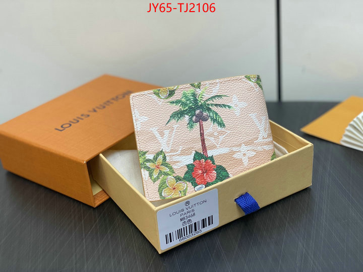 LV Bags(TOP)-Wallet best replica 1:1 ID: TJ2106 $: 65USD,