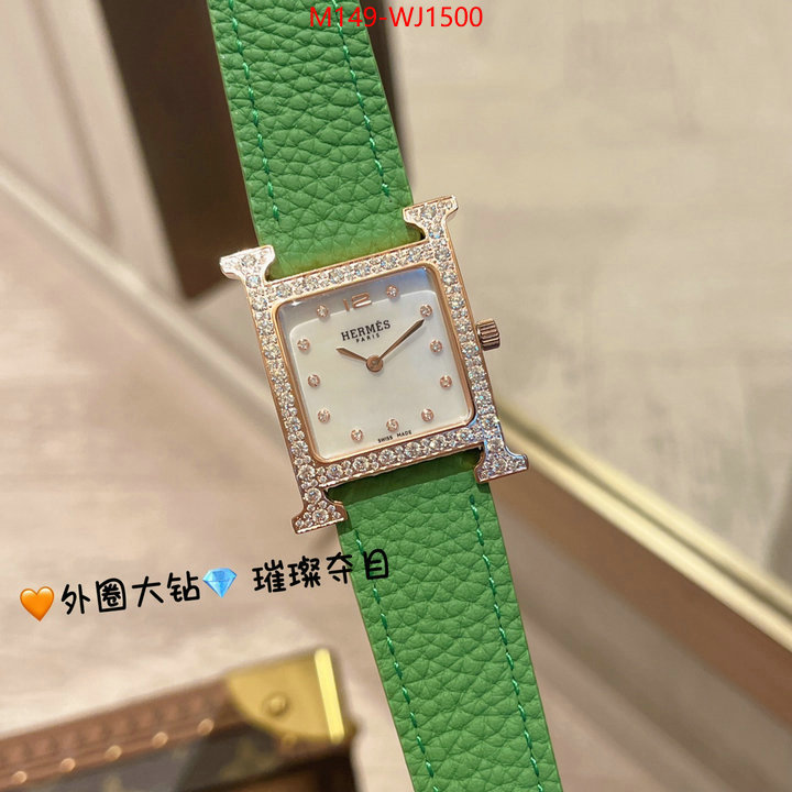 Watch(4A)-Hermes the highest quality fake ID: WJ1500 $: 149USD