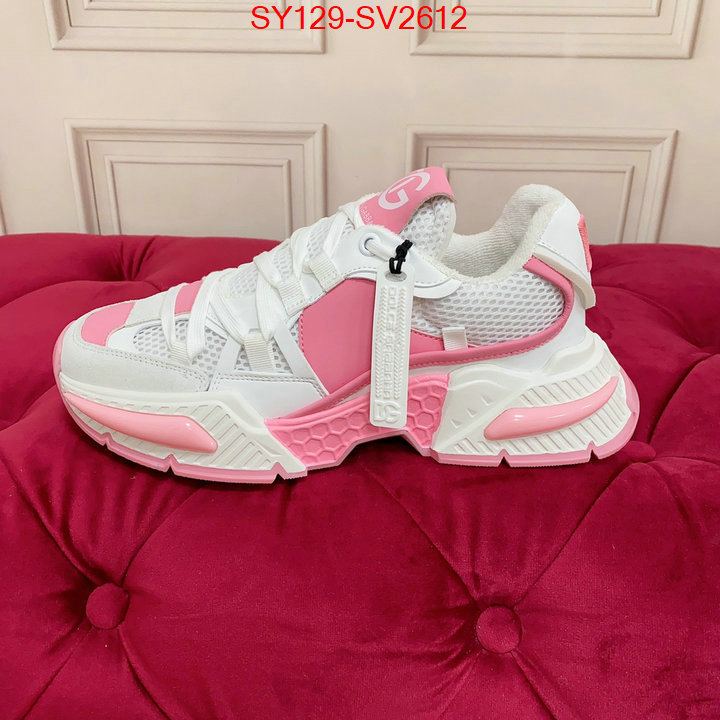 Women Shoes-DG fake designer ID: SV2612 $: 129USD