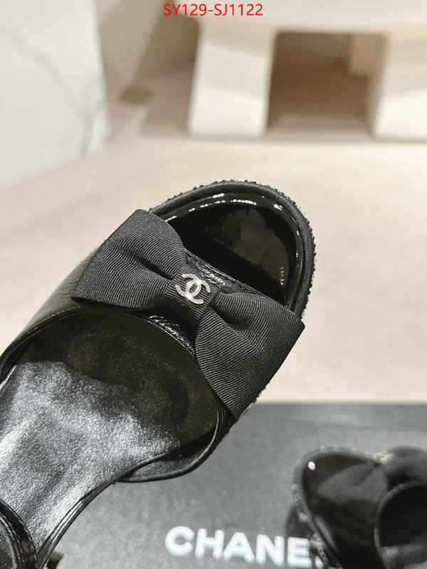 Women Shoes-Chanel designer replica ID: SJ1122 $: 129USD