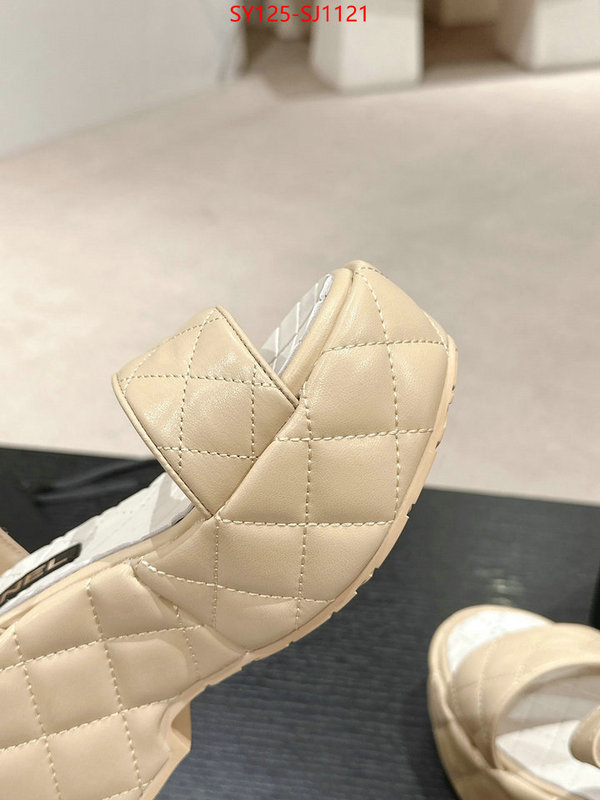 Women Shoes-Chanel the highest quality fake ID: SJ1121 $: 125USD