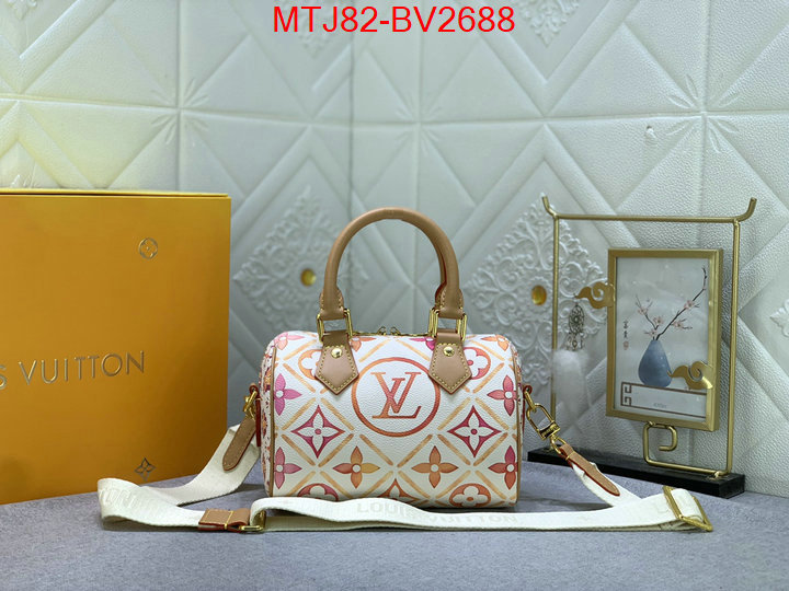 LV Bags(4A)-Speedy- fake high quality ID: BV2688 $: 82USD,