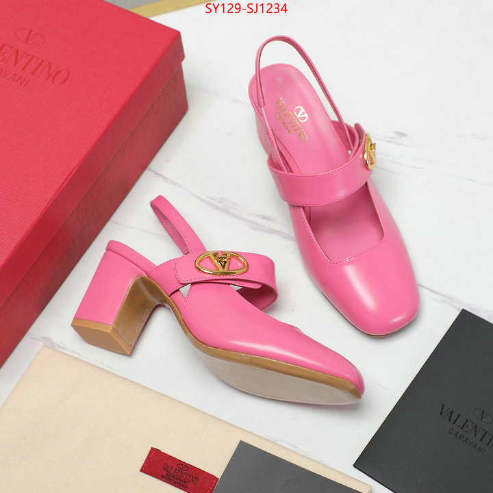 Women Shoes-Valentino replica shop ID: SJ1234 $: 129USD