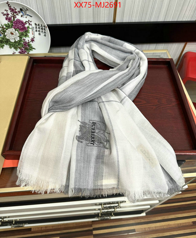 Scarf-Burberry online store ID: MJ2691 $: 75USD