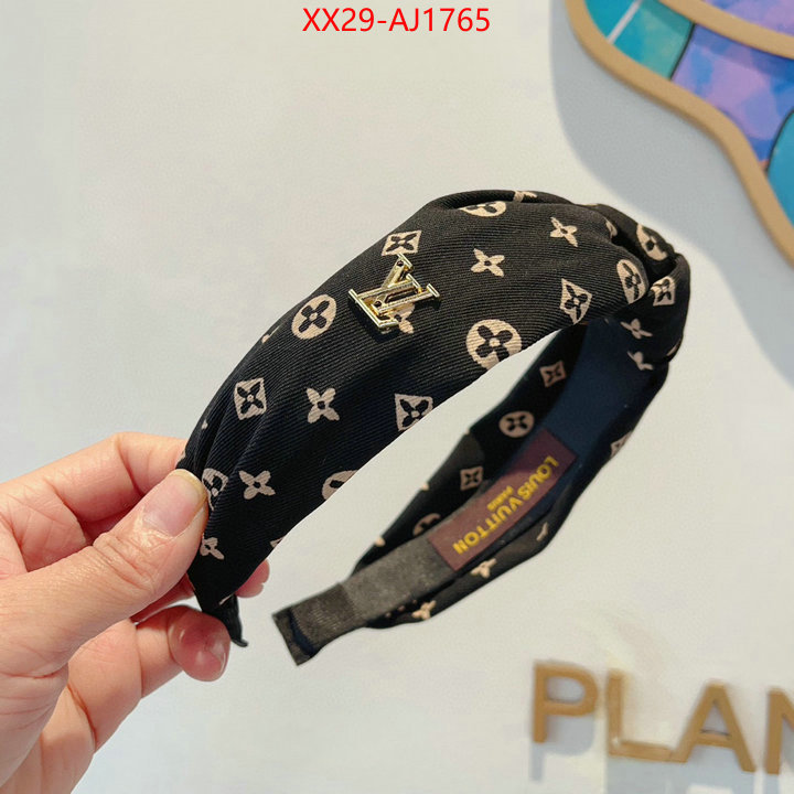 Hair band-LV wholesale imitation designer replicas ID: AJ1765 $: 29USD