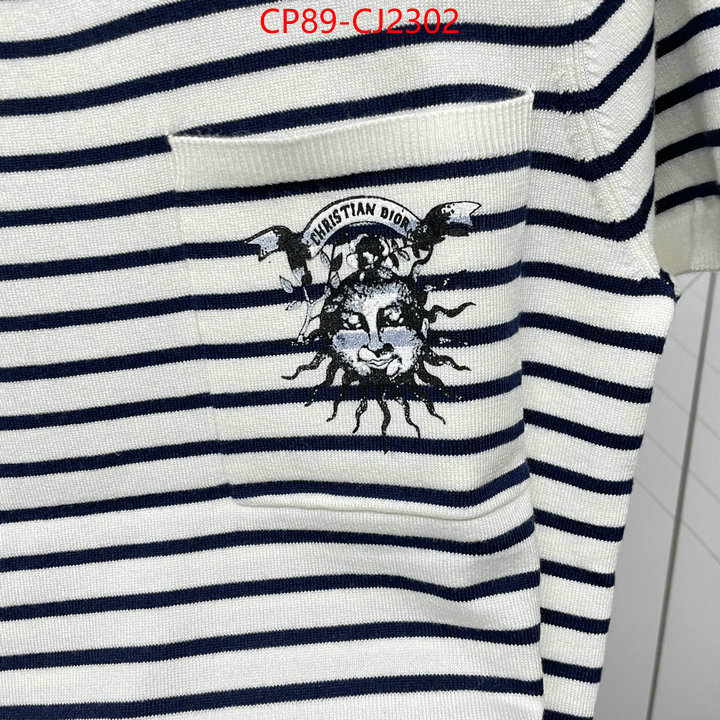 Clothing-Dior high quality online ID: CJ2302 $: 89USD