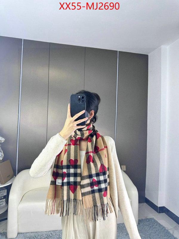 Scarf-Burberry perfect quality ID: MJ2690 $: 55USD