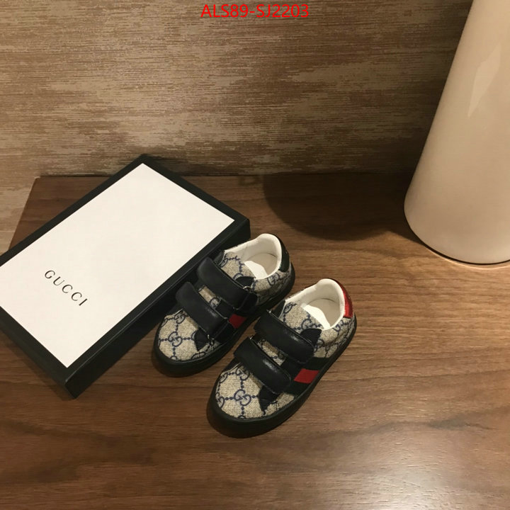 Kids shoes-Gucci top 1:1 replica ID: SJ2203 $: 89USD