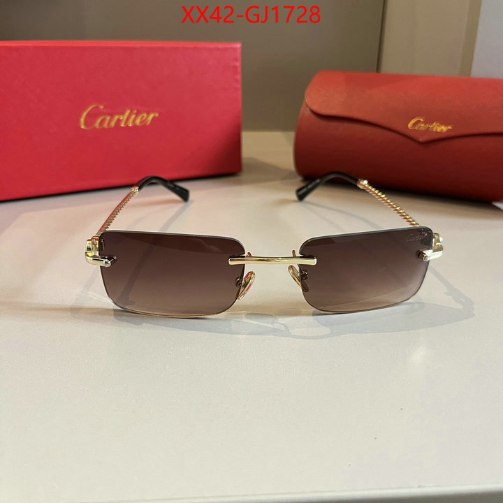 Glasses-Cartier where can i find ID: GJ1728 $: 42USD