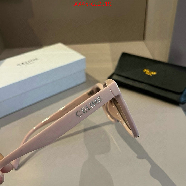 Glasses-CELINE fake designer ID: GJ2919 $: 45USD