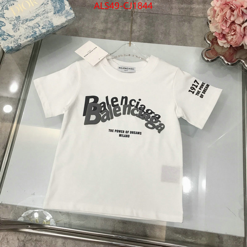 Kids clothing-Balenciaga replica aaaaa+ designer ID: CJ1844 $: 49USD