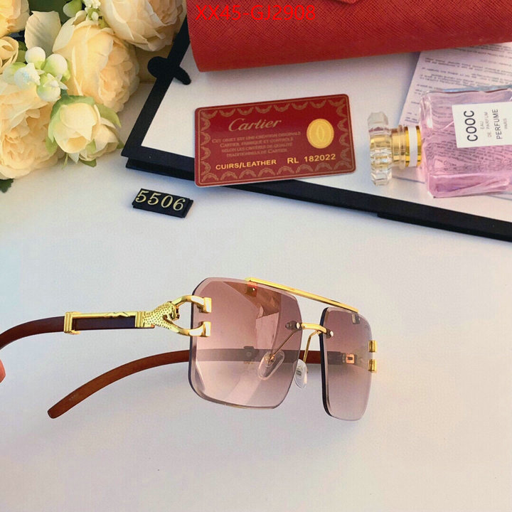 Glasses-Cartier fashion ID: GJ2908 $: 45USD