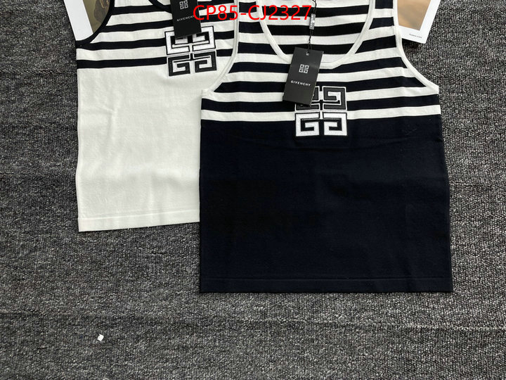 Clothing-Givenchy brand designer replica ID: CJ2327 $: 85USD