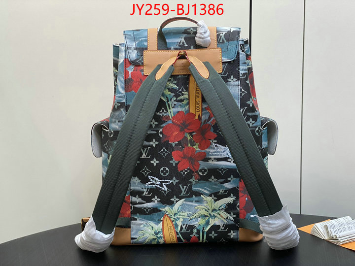 LV Bags(TOP)-Backpack- best fake ID: BJ1386 $: 259USD,