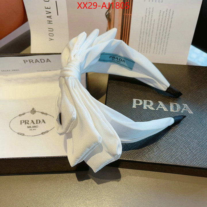 Hair band-Prada fake high quality ID: AJ1805 $: 29USD