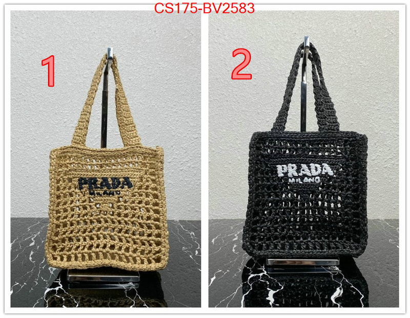 Prada Bags(TOP)-Handbag- top fake designer ID: BV2583 $: 175USD,