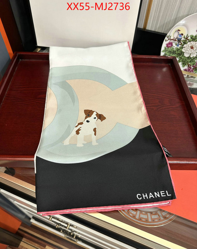 Scarf-Chanel shop designer replica ID: MJ2736 $: 55USD