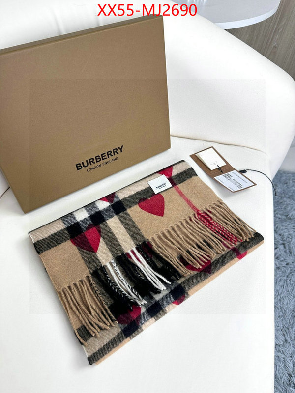 Scarf-Burberry perfect quality ID: MJ2690 $: 55USD