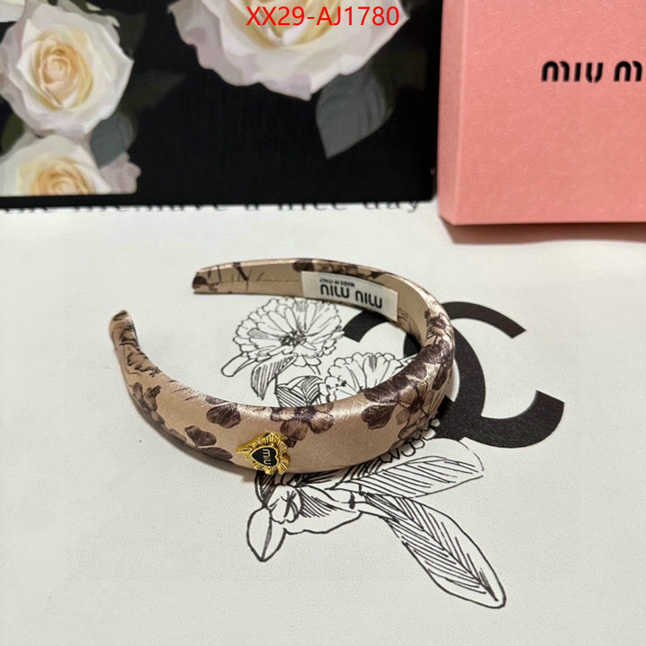 Hair band-MIU MIU where to buy fakes ID: AJ1780 $: 29USD