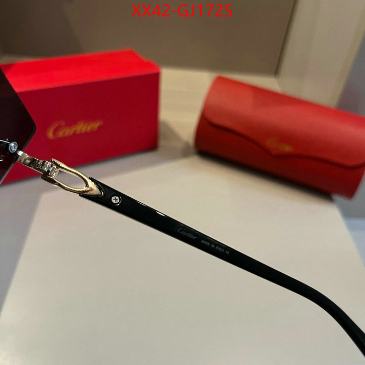 Glasses-Cartier best quality designer ID: GJ1725 $: 42USD