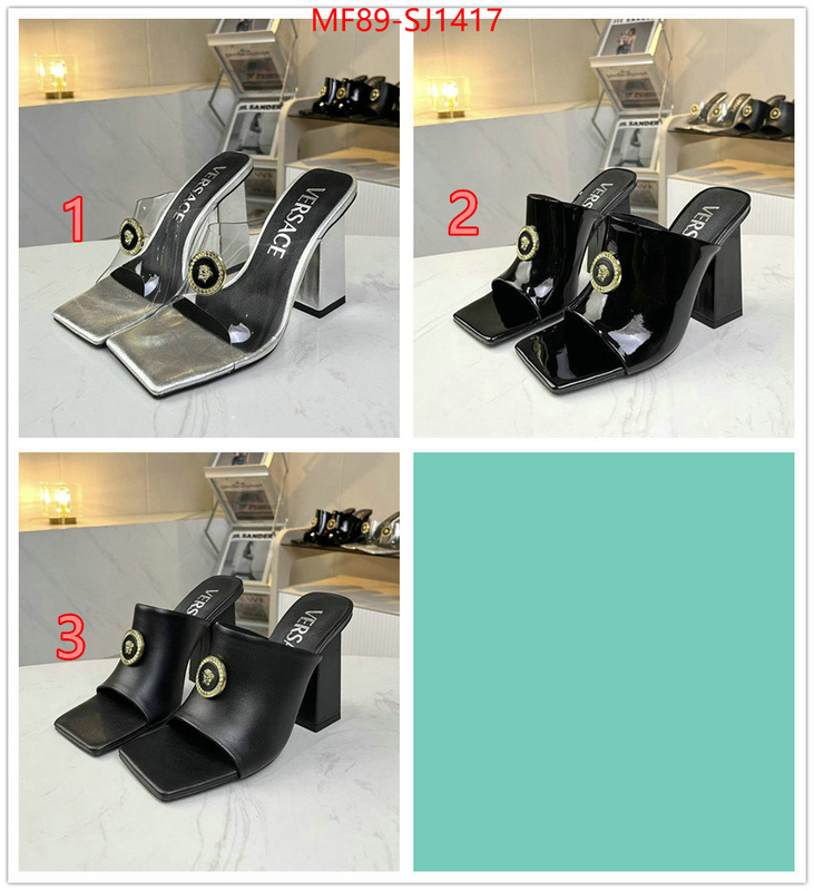 Women Shoes-Versace designer fashion replica ID: SJ1417 $: 89USD