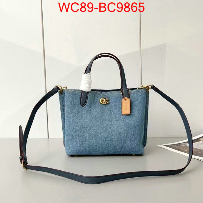 Coach Bags(4A)-Handbag- can i buy replica ID: BC9865 $: 89USD,