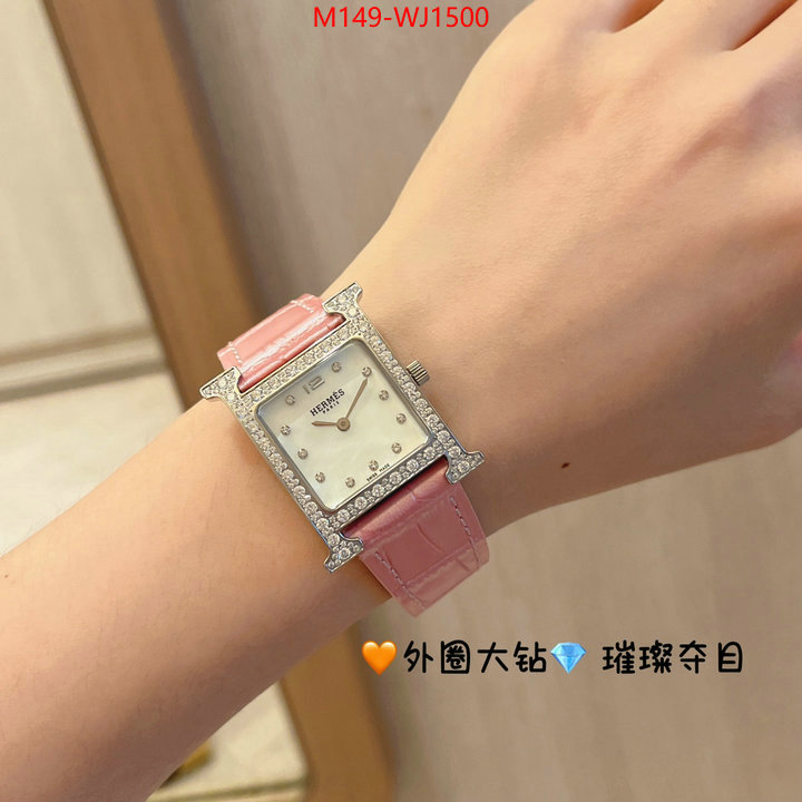 Watch(4A)-Hermes the highest quality fake ID: WJ1500 $: 149USD