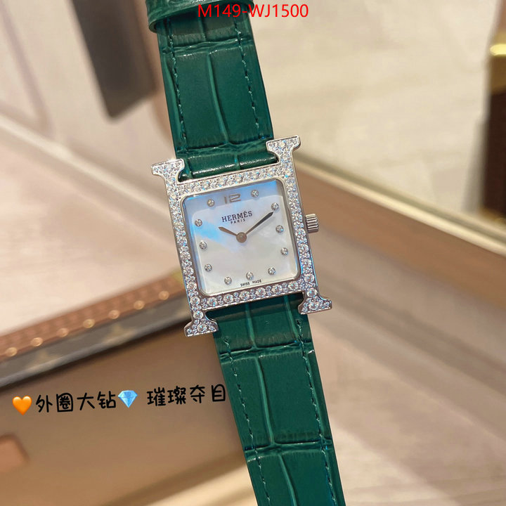 Watch(4A)-Hermes the highest quality fake ID: WJ1500 $: 149USD