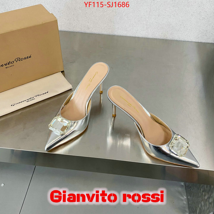 Women Shoes-Gianvito Rossi replica 2024 perfect luxury ID: SJ1686 $: 115USD