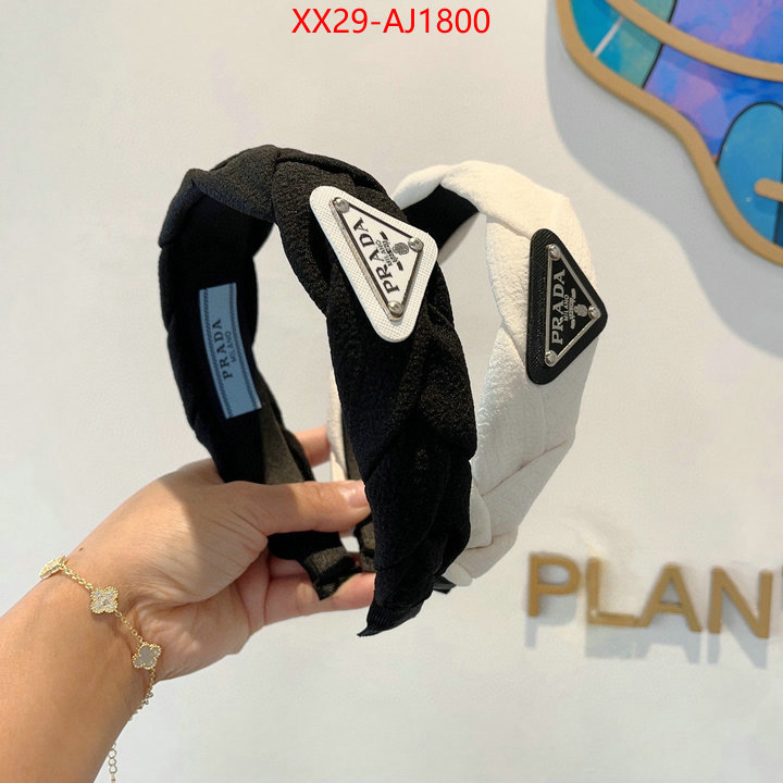 Hair band-Prada high quality customize ID: AJ1800 $: 29USD