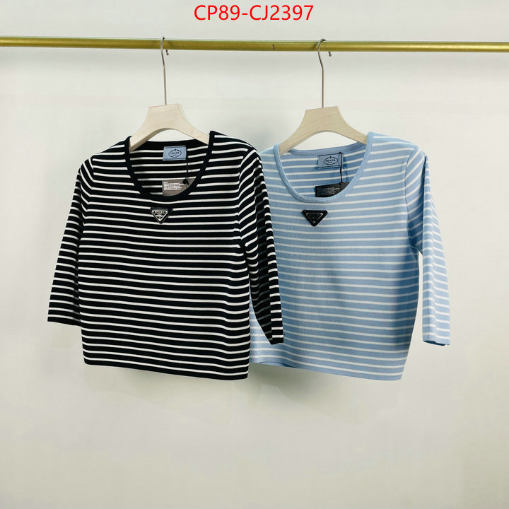 Clothing-Prada replicas ID: CJ2397 $: 89USD