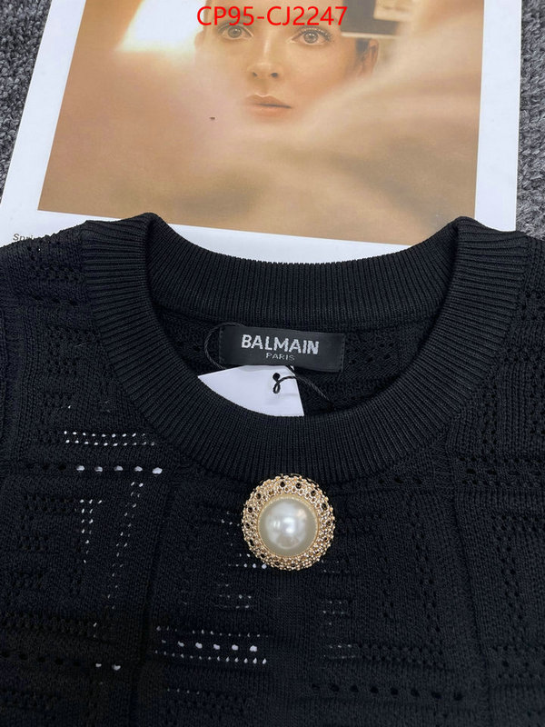 Clothing-Balmain what is aaaaa quality ID: CJ2247 $: 95USD