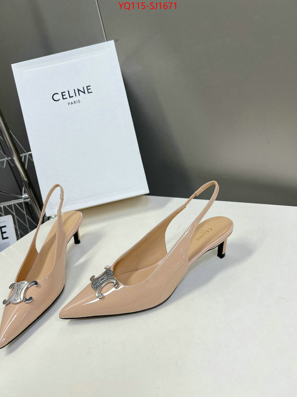 Women Shoes-CELINE buy replica ID: SJ1671 $: 115USD