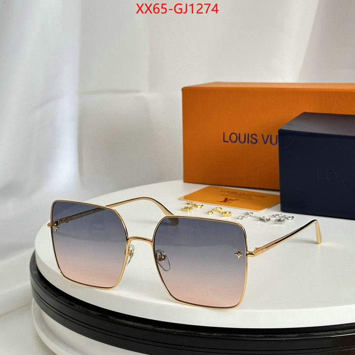 Glasses-LV top quality replica ID: GJ1274 $: 65USD