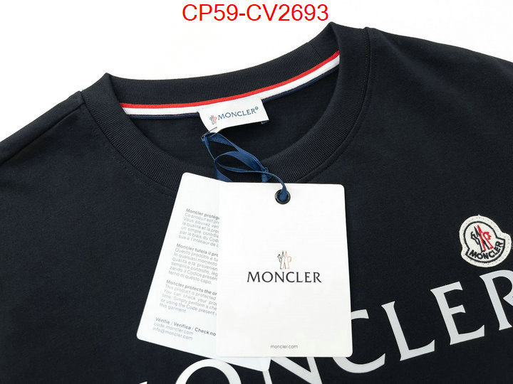 Clothing-Moncler 1:1 replica wholesale ID: CV2693 $: 59USD