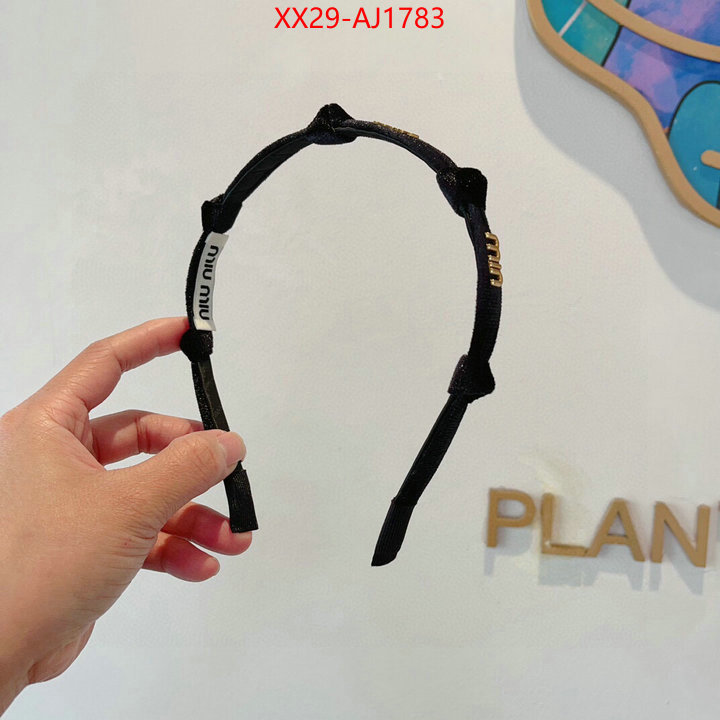 Hair band-MIU MIU good ID: AJ1783 $: 29USD