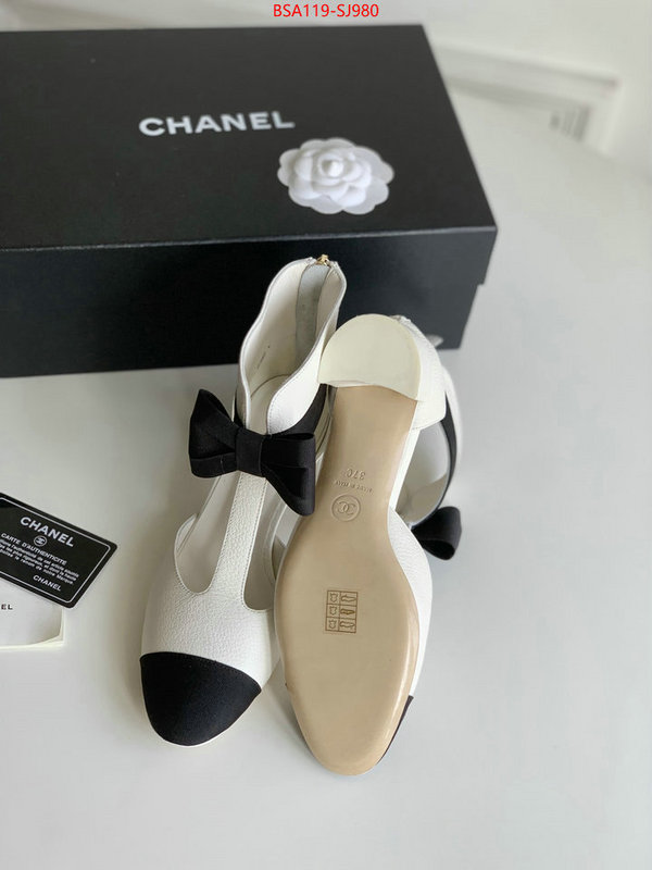 Women Shoes-Chanel best luxury replica ID: SJ980 $: 119USD