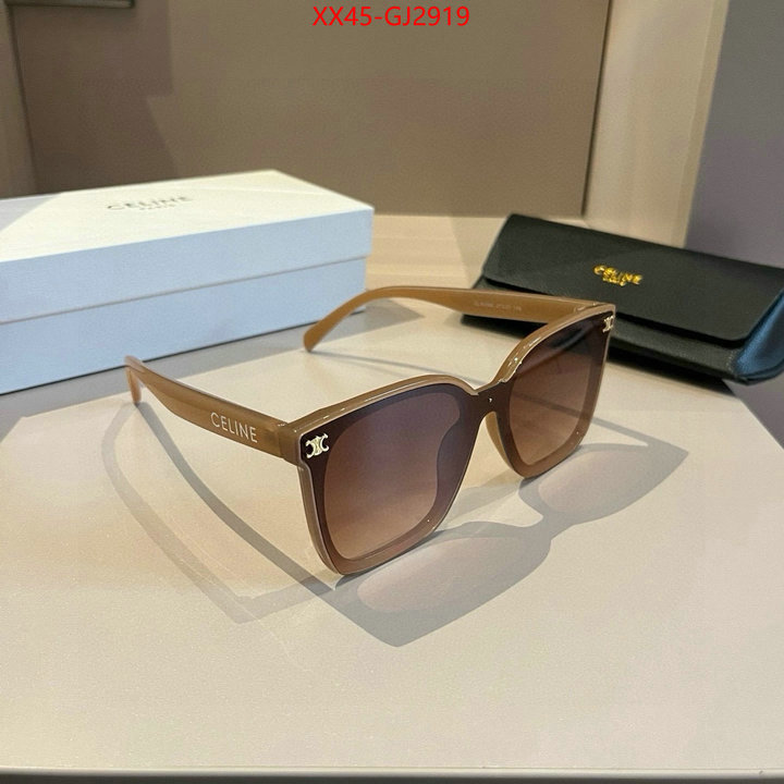 Glasses-CELINE fake designer ID: GJ2919 $: 45USD