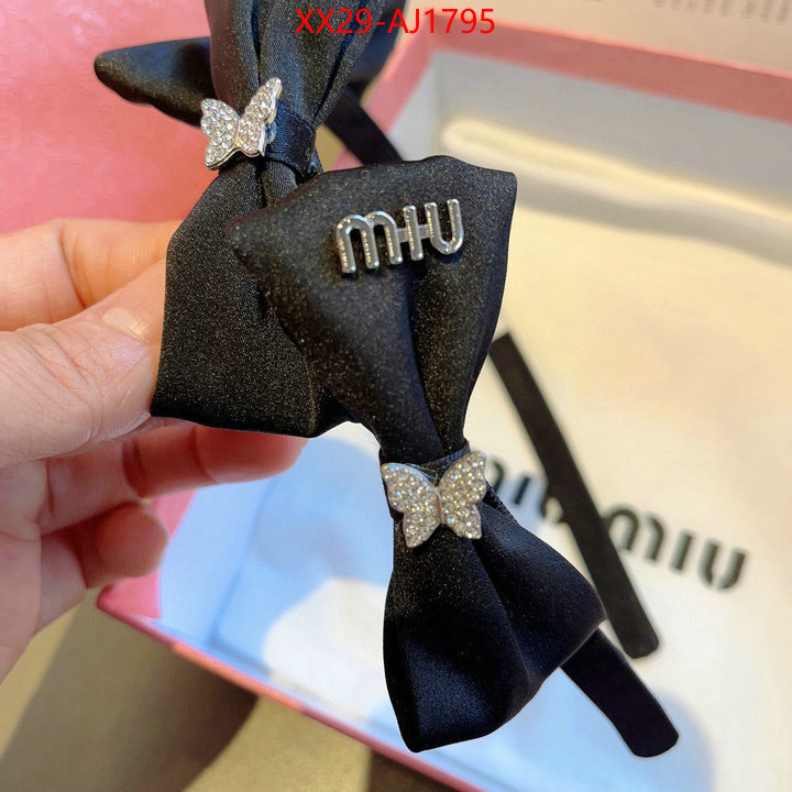 Hair band-MIU MIU what are the best replica ID: AJ1795 $: 29USD